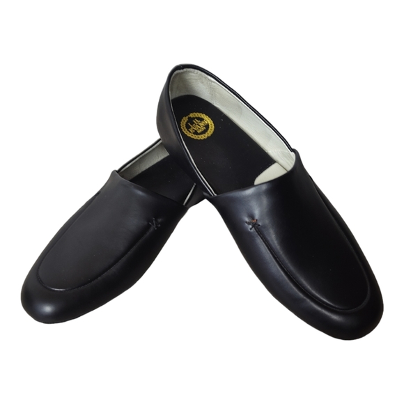 Ll.B. Evans Other - LB Evans Aristocrats Opera  Men's Black  Leather Slipper  Size 10.5 M